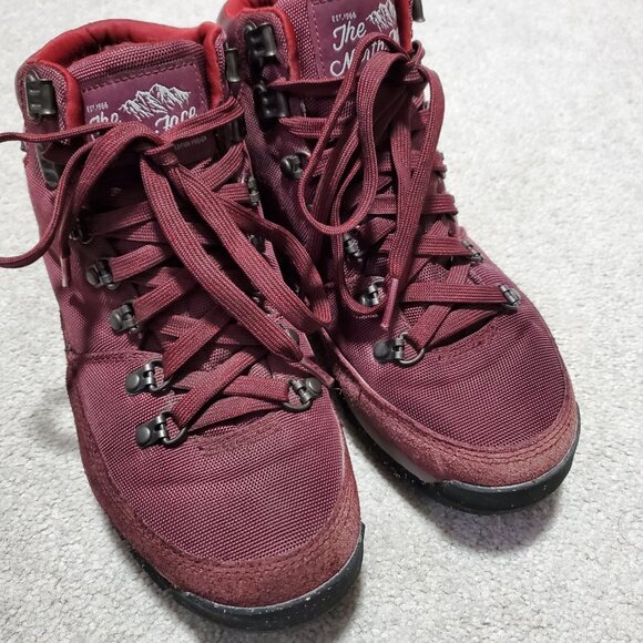 THE NORTH FACE Back To Berkeley Berk Redux Winter Snow Boot Suede Women 7.5 - Picture 5 of 14
